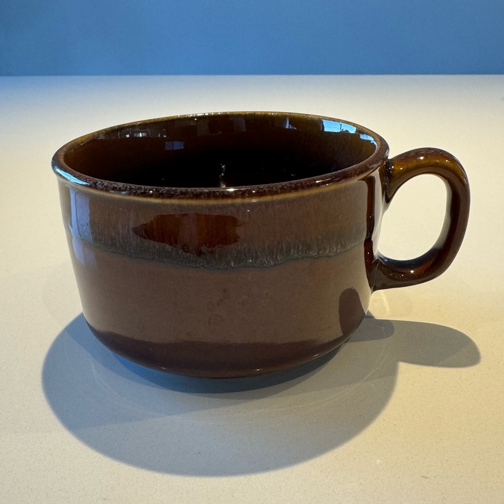 🛍️4 for 20$ / Elegant Brown Ceramic Mug
